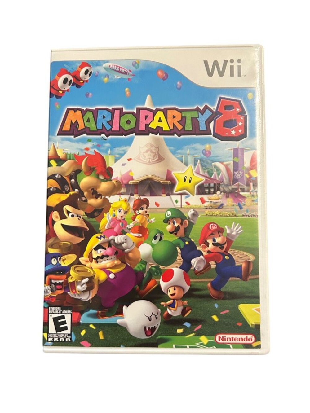 Mario Party 8 For Nintendo Wii video gaming multiplayer mini game Luigi peach